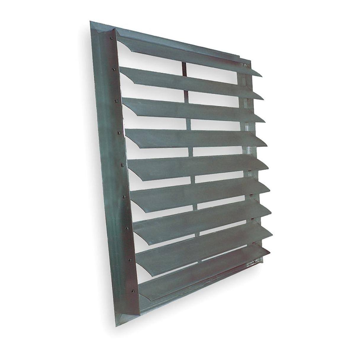 36 in Backdraft Damper Wall Shutter Y46088