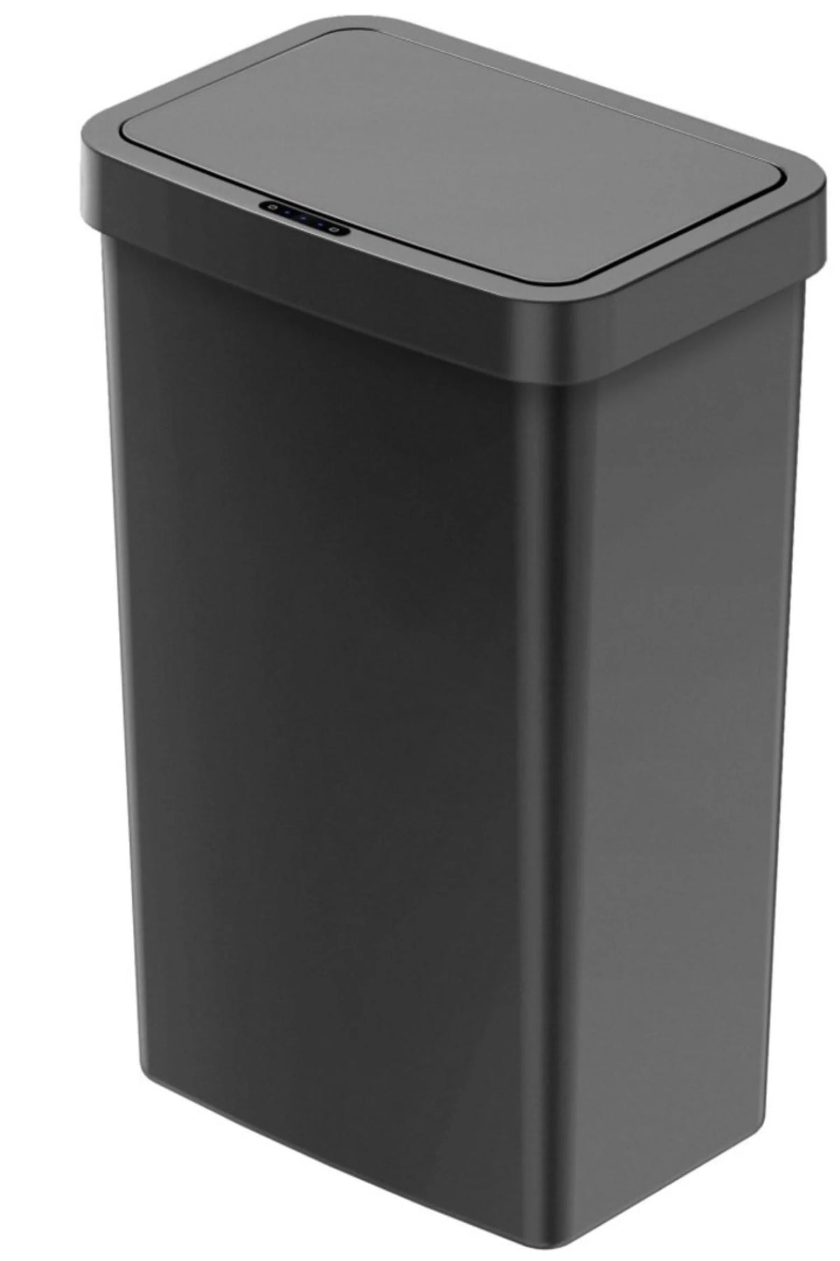 13.2 Gallon Black Motion Sensor Plastic Trash Can X12764