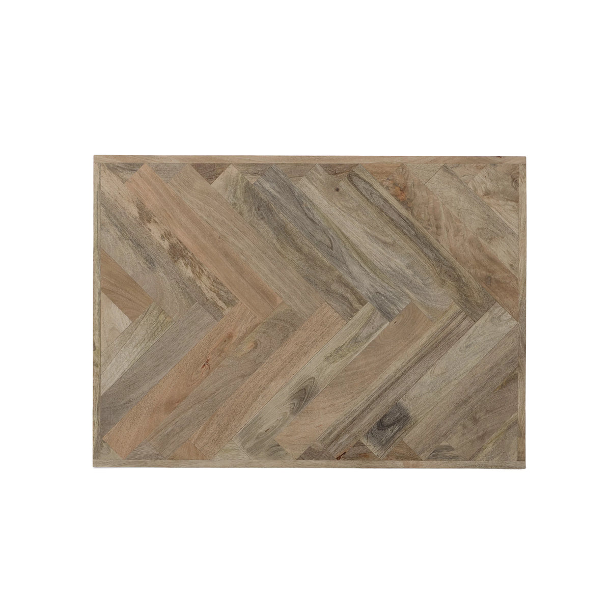 36 Inch Rectangular Mango Wood Coffee Table J6324