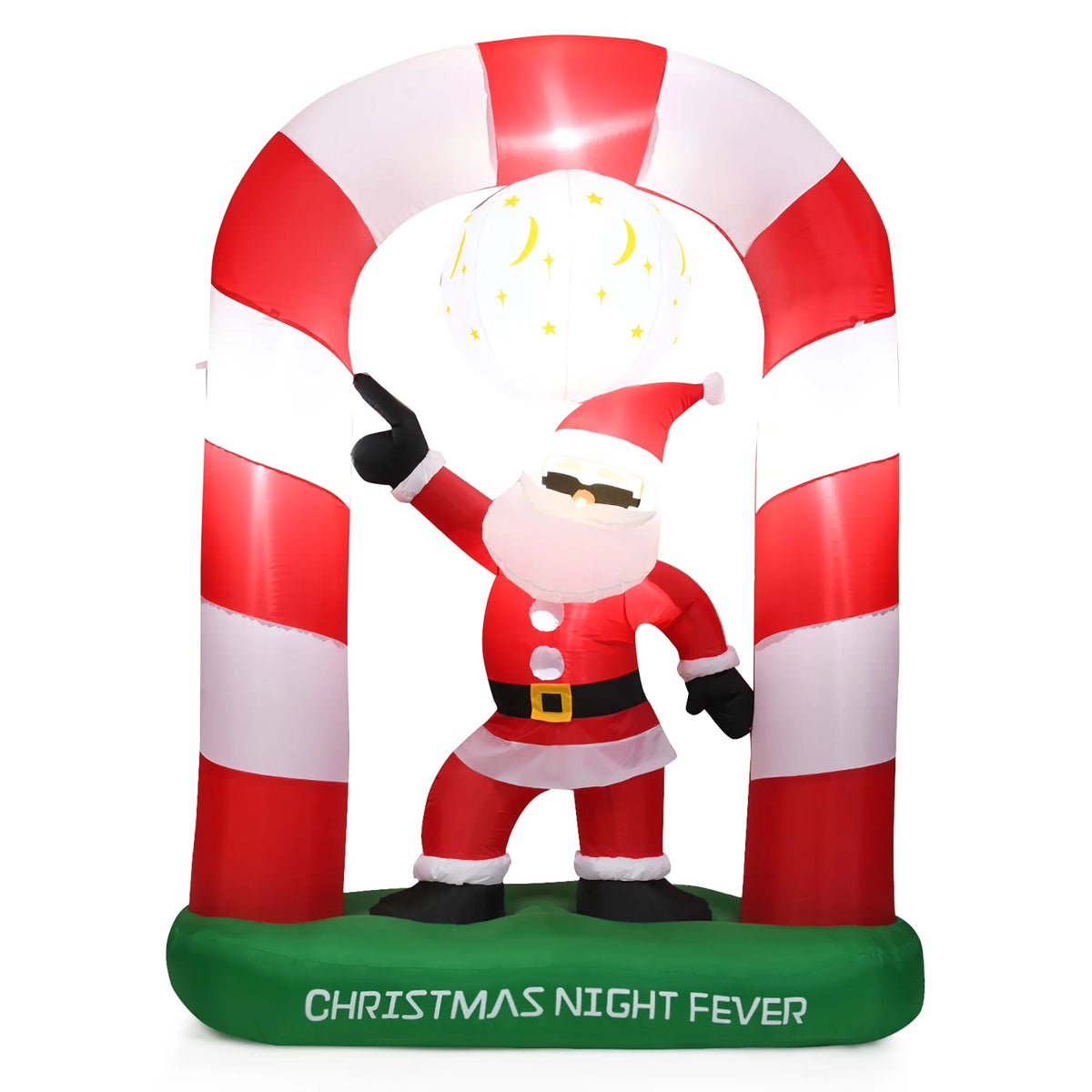 Inflatable Christmas Santa Claus Archway Yard Decoration M737