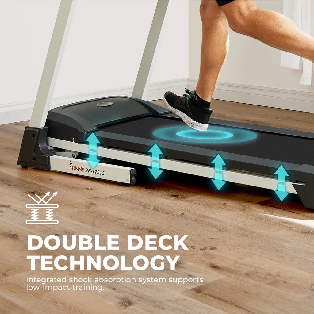 Foldable Treadmill with Auto Incline L599316