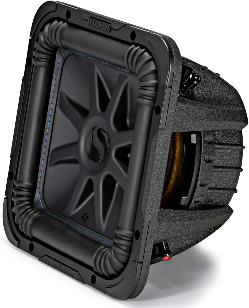 10 Square Dual 2 Ohm Car Subwoofer Z746