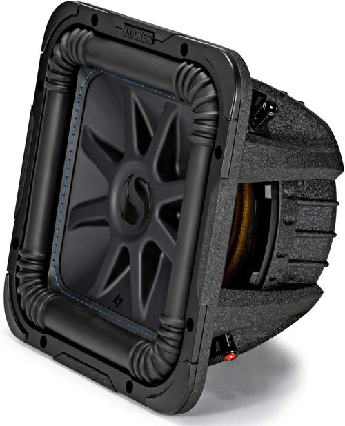 10 Square Dual 2 Ohm Car Subwoofer Z746