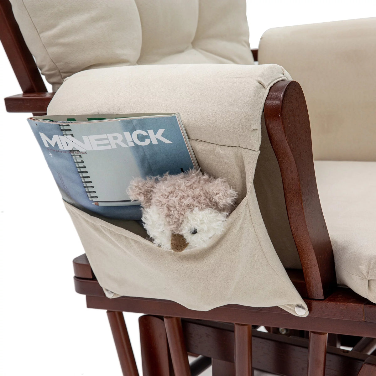 Glider Rocking Chair with Ottoman S39244