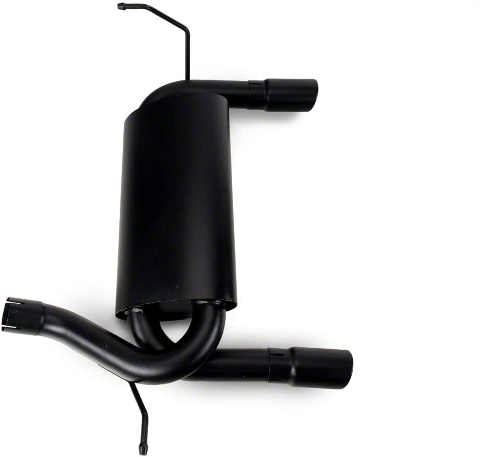 Dual Outlet Axle-Back Exhaust with Black Tips O397373