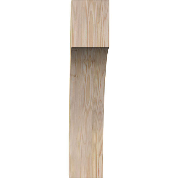 6x22W x 22x22D x 30x22H Rough Sawn Brace, Douglas Fir C5671