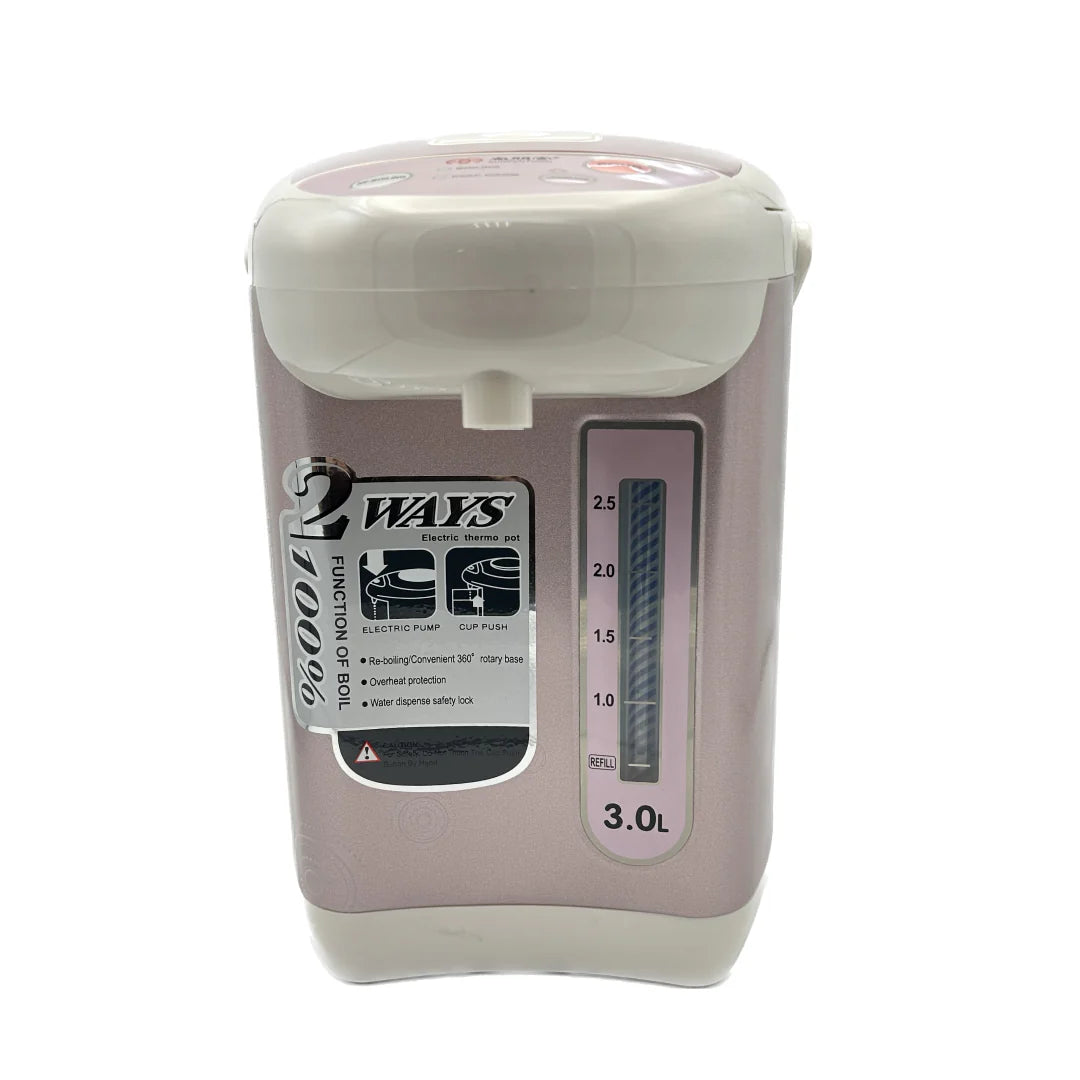 Pink 3.0L Hot Water Pot Y761716