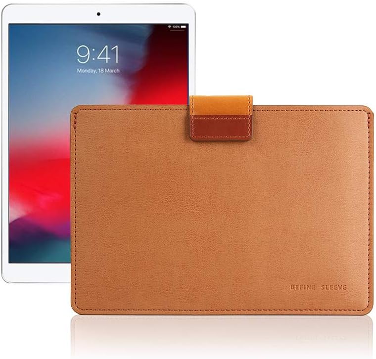 13 inch Leather Sleeve with Pu and Suede A8254