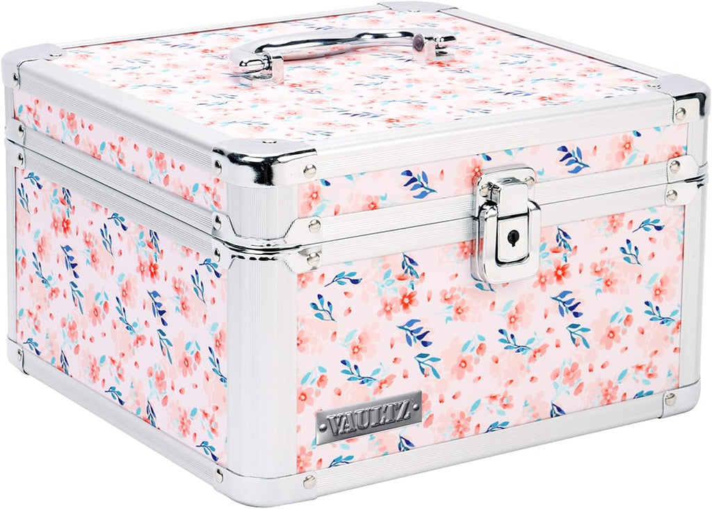 Black Medium Locking Storage Case with Dividers P664663