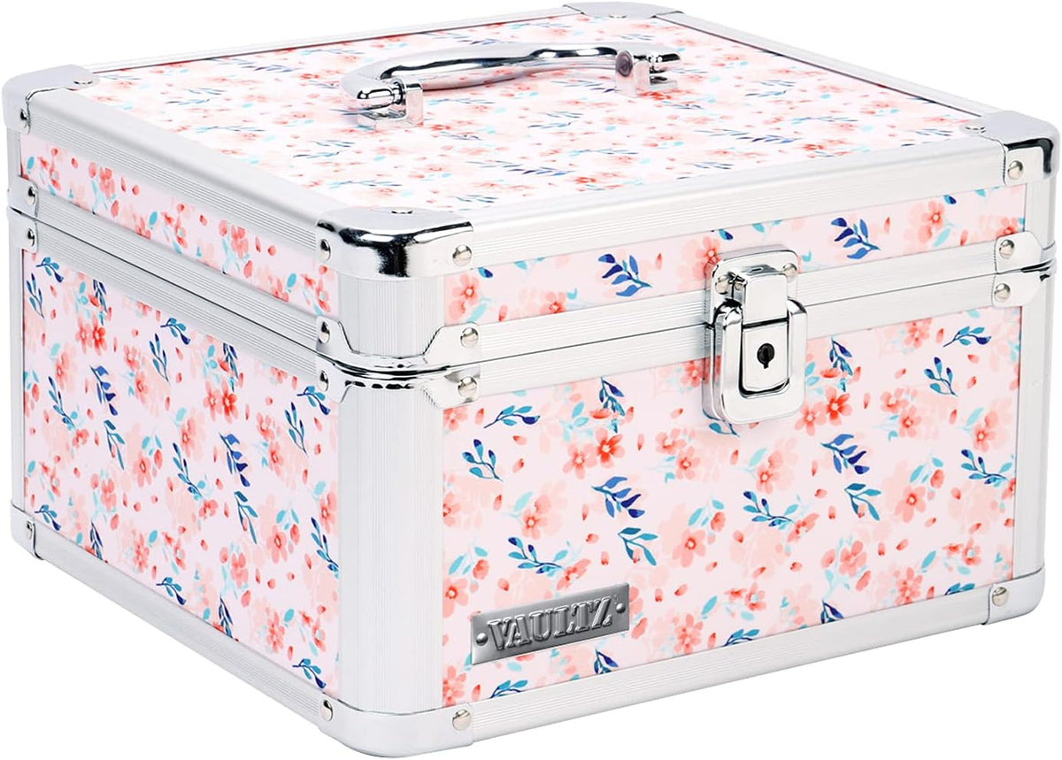 Black Medium Locking Storage Case with Dividers P664663