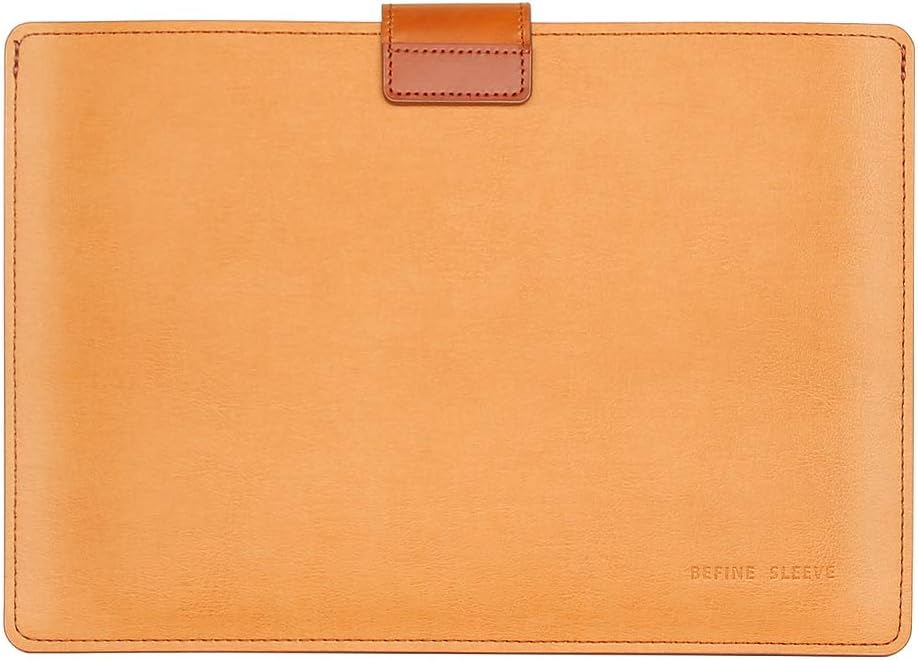 13 inch Leather Sleeve with Pu and Suede A8254