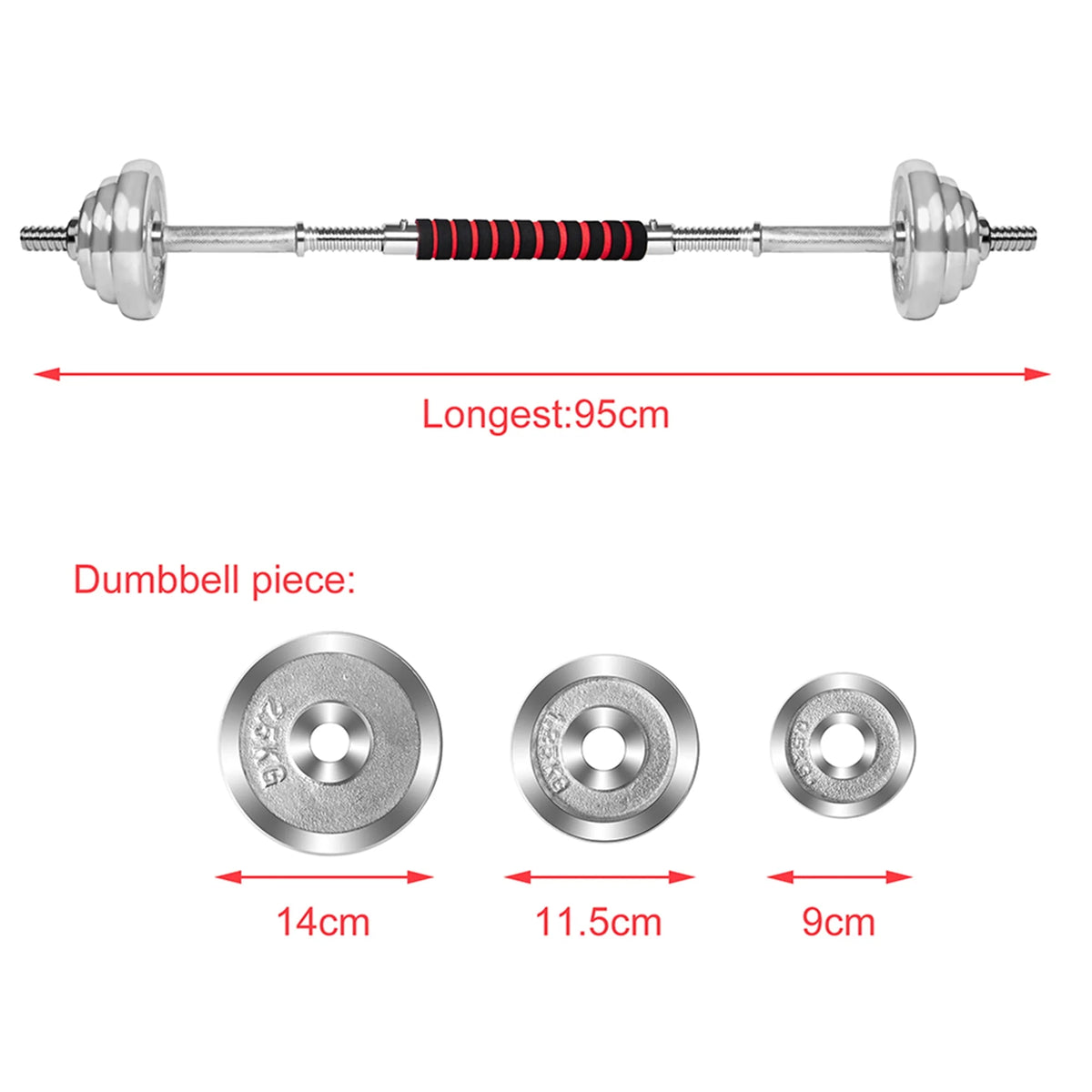 Adjustable Dumbbell Set 77lbs N81465