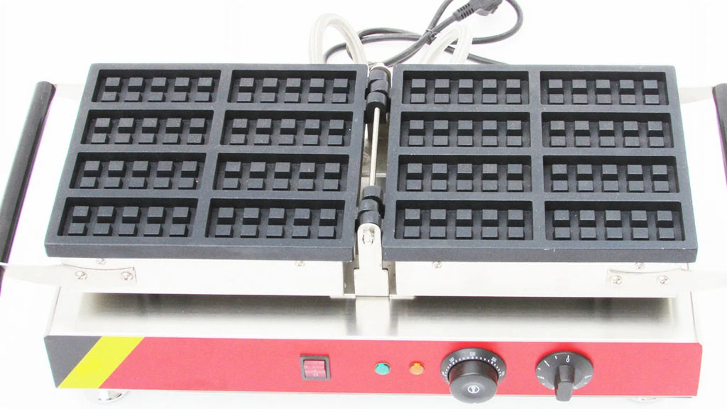 Electric 8Pcs Square Belgian Waffle Maker X1098