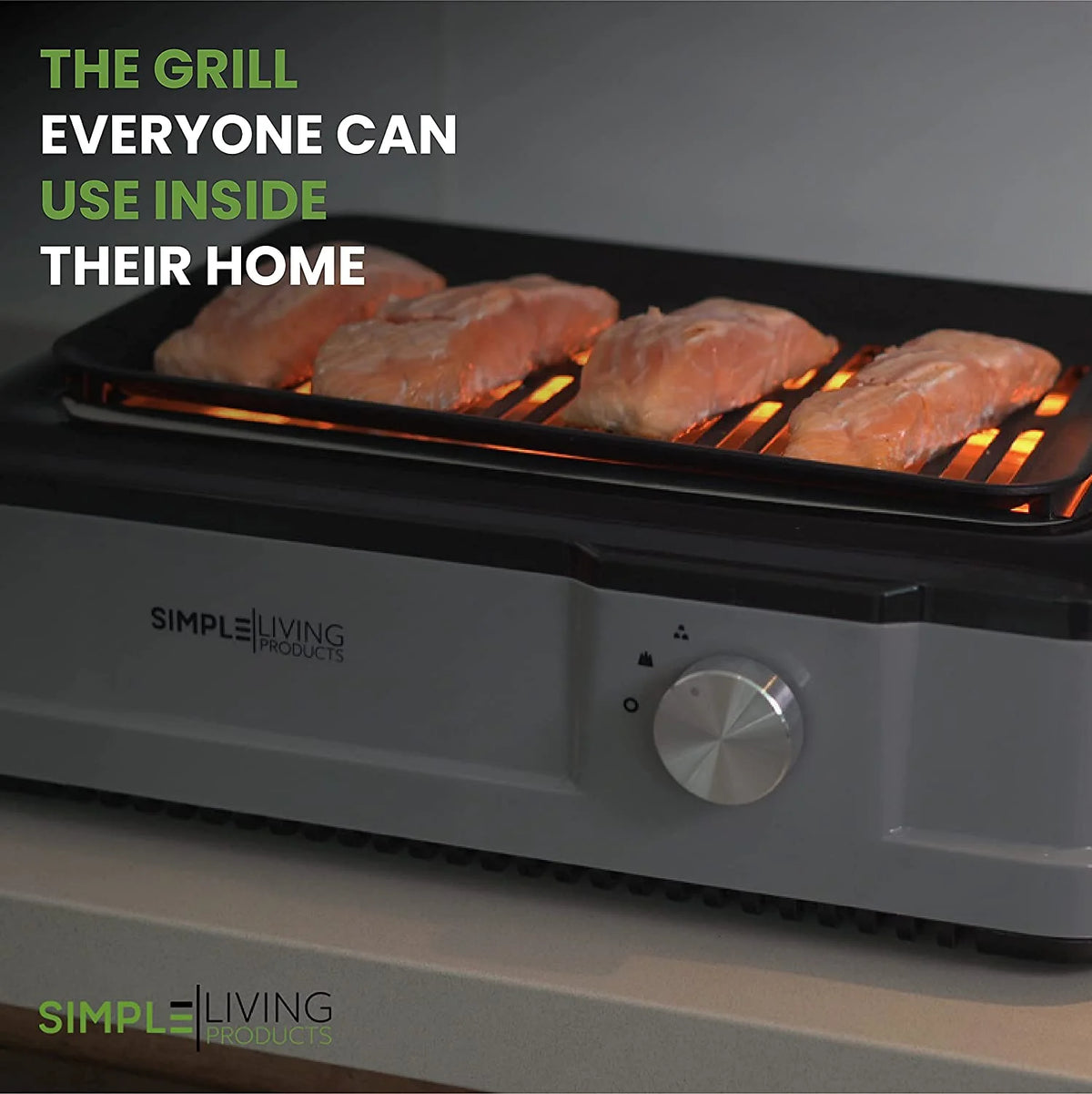 Infrared Electric Smokeless Grill Non Stick Ceramic 8x14" U970613