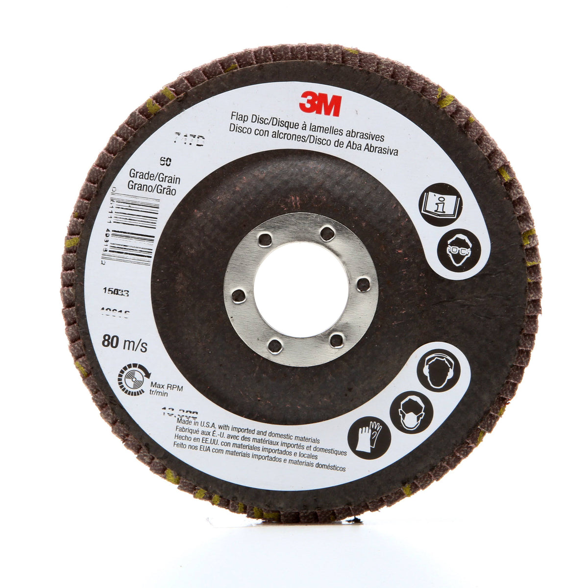 4-1/2 in Flap Disc 60 X-weight V986736