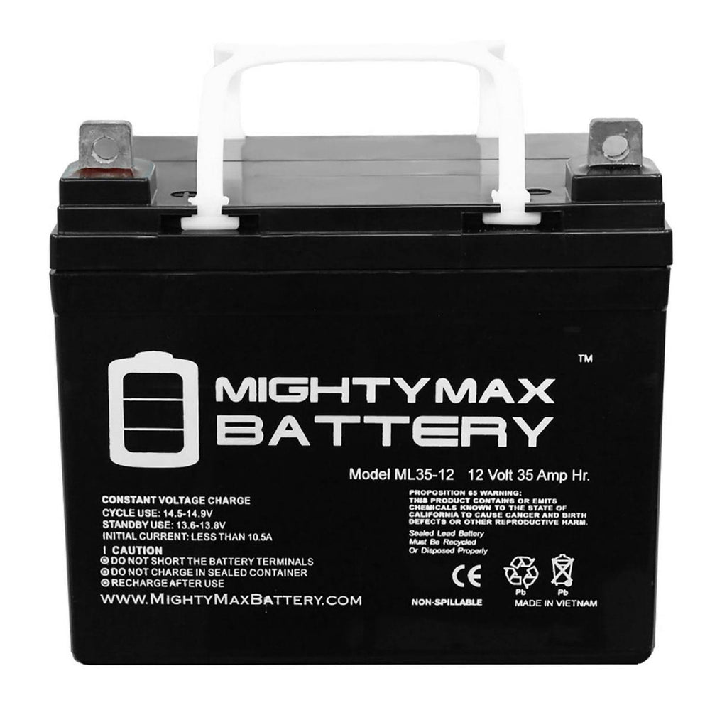 12V 35Ah Wheelchair Battery 2 Pack Z9515