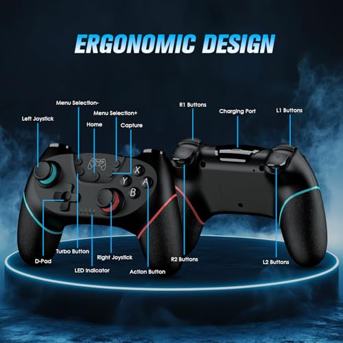 2 Pack Wireless Switch Controller J4326