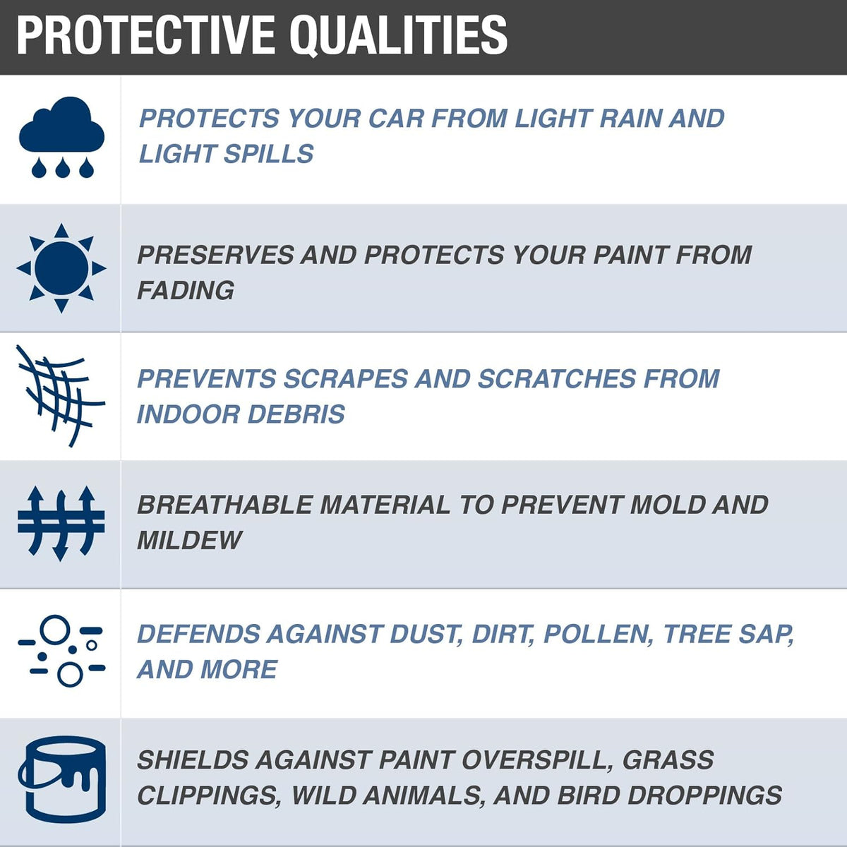 Water Resistant Car Cover V97227
