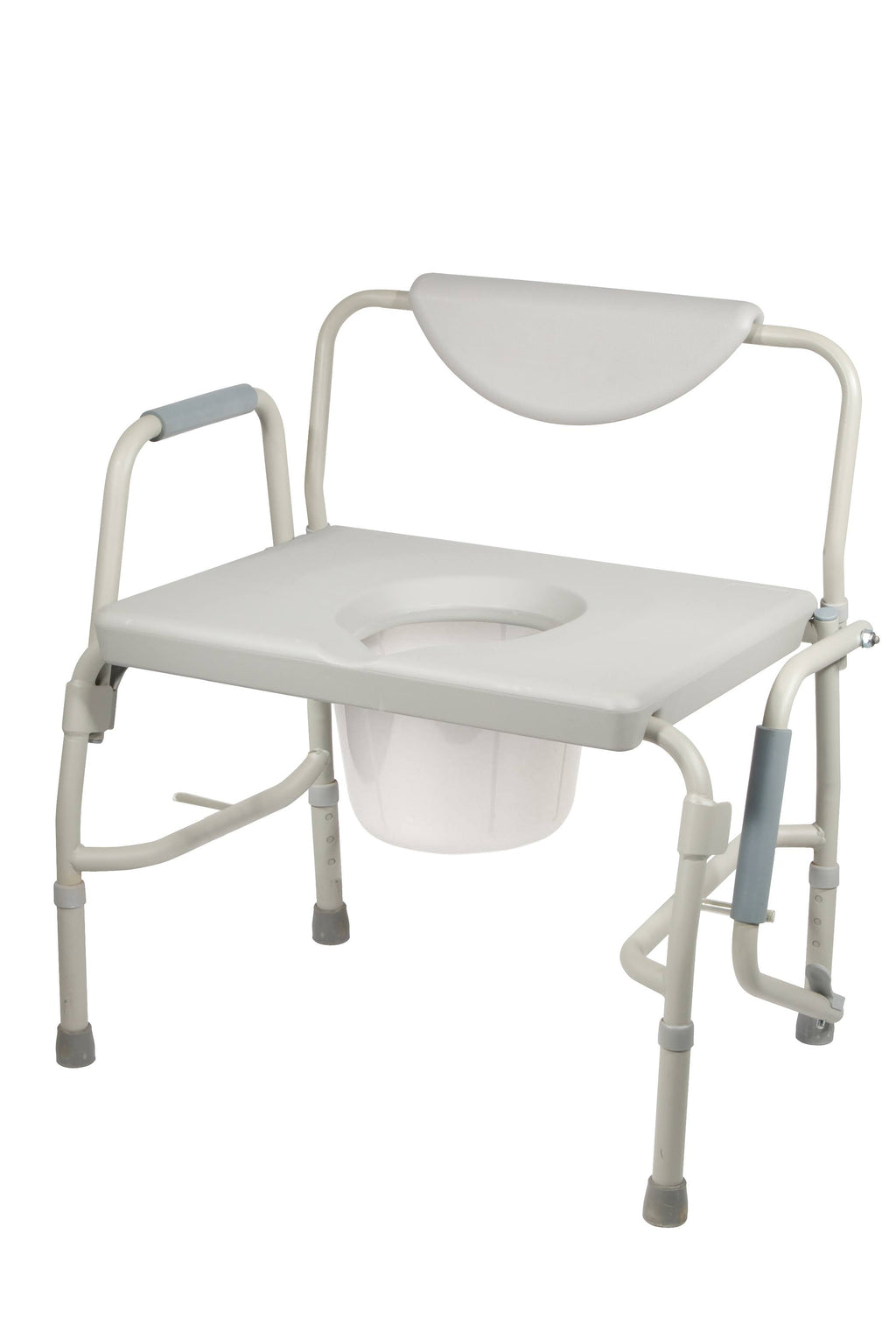 Deluxe Bariatric Drop Arm Commode C305195