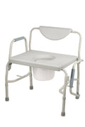 Deluxe Bariatric Drop Arm Commode C305195