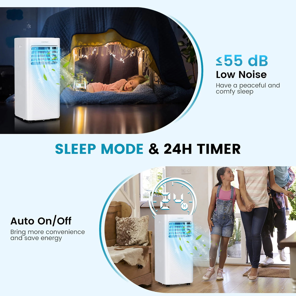 10000 BTU Portable Air Conditioner U634
