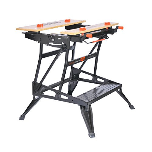 Portable Folding Workbench with Clamps K904647