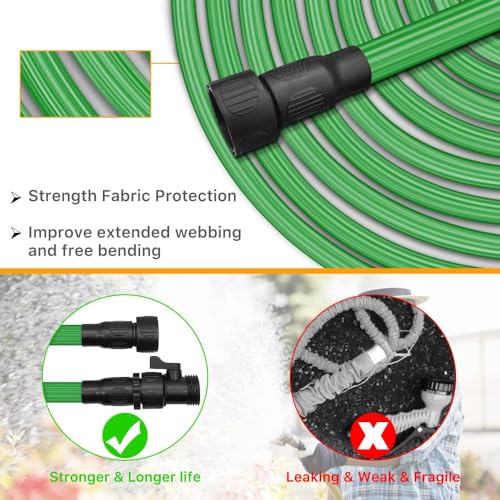 75FT Green Garden Hose E222539