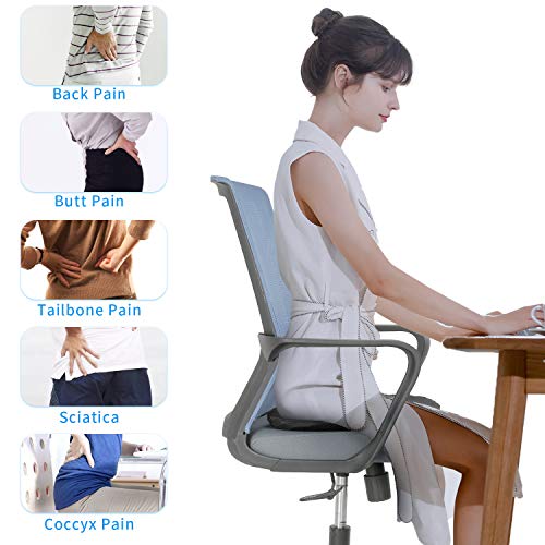 Large Gel Seat Cushion with Non-Slip Cover O347