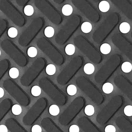 Black Nitrile Non-Slip Rubber Mat A278827