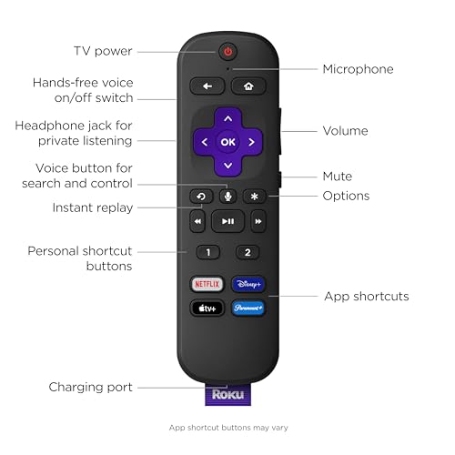 Rechargeable Voice Remote with Headphone Mode R2023