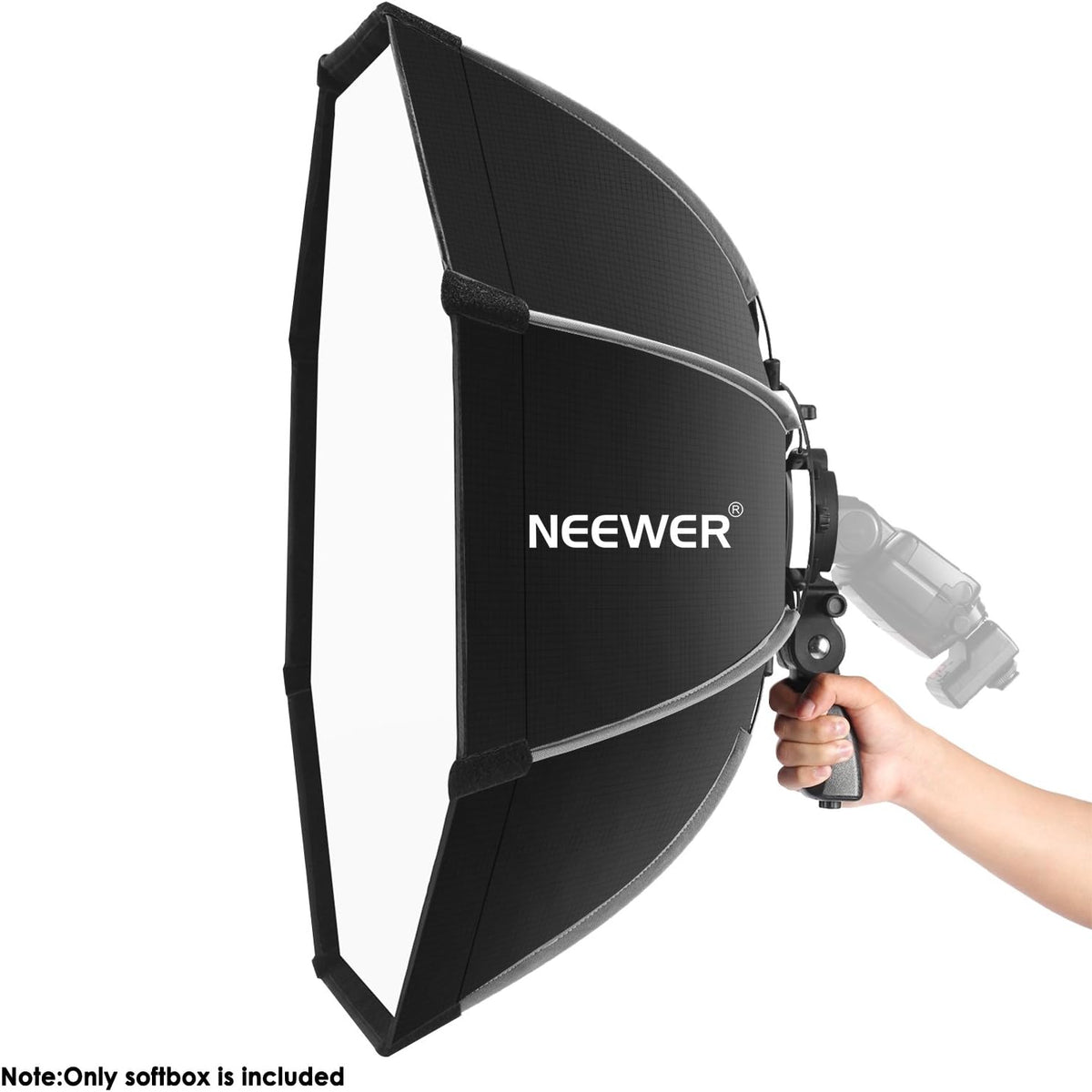 65cm Octagonal Softbox with S-Type Bracket Mount and Carrying Case U581995