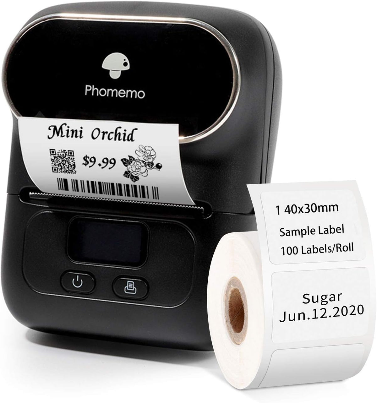 Portable Mini Bluetooth Thermal Label Printer D9957