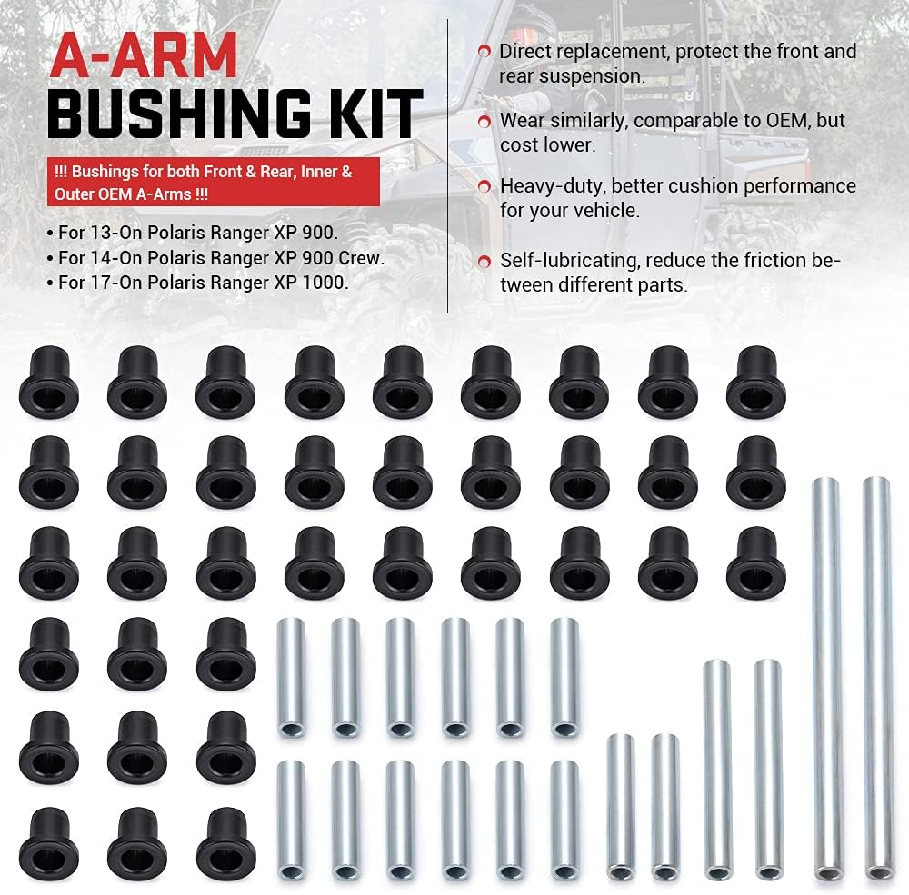 A-Arm Bushing Kit Set of Front and Rear Bushings A42049