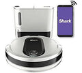 White Wi-Fi Robot Vacuum with Self-Empty Base U458059