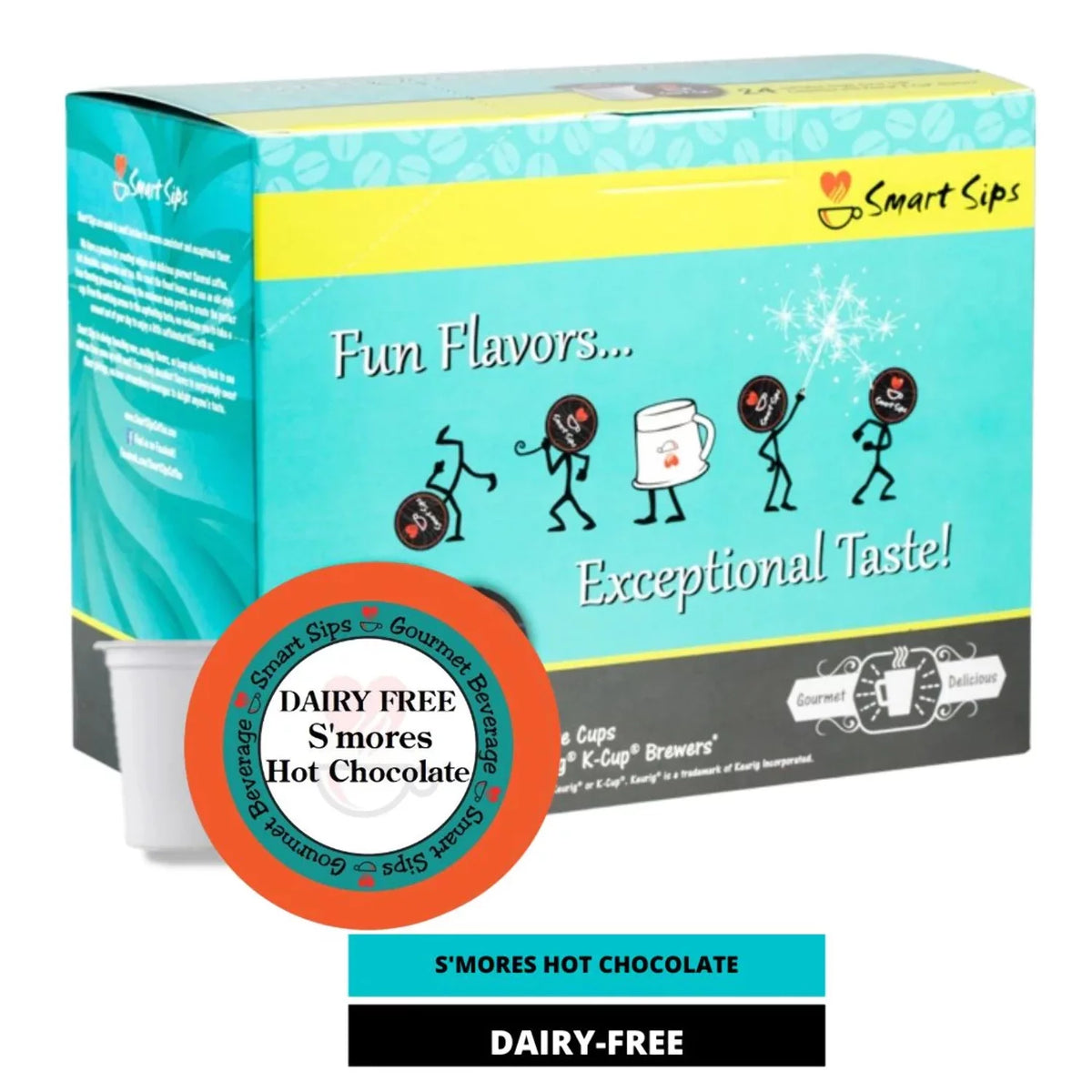 Single-Serve Lactose-Free Hot Cocoa Pods E720565