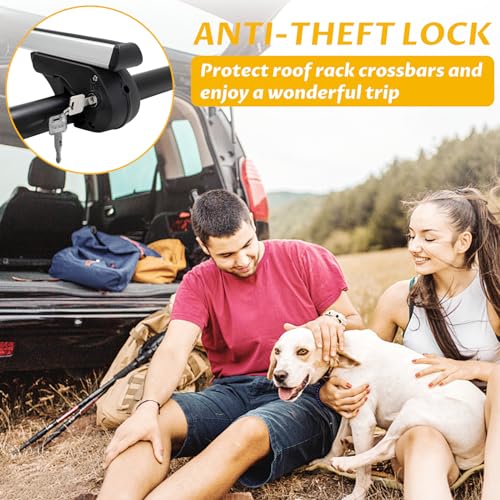 Universal Aluminum Roof Rack Cross Bars with 2 Locks N7988