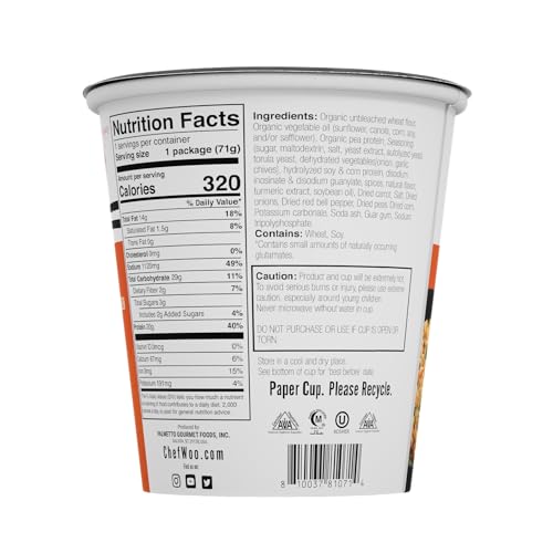 12 PACK Vegan Roasted Chicken Ramen Cup Noodles C44673