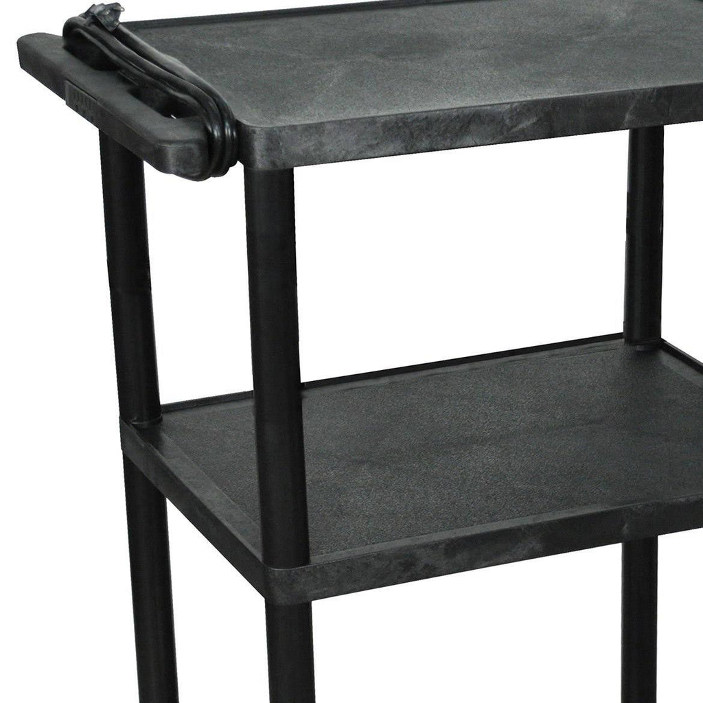 Black 42x22 Presentation Cart I44408