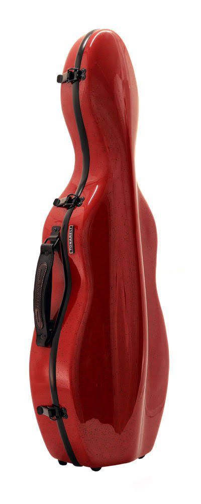 Red 4/4 Fiberglass Violin Case O939588