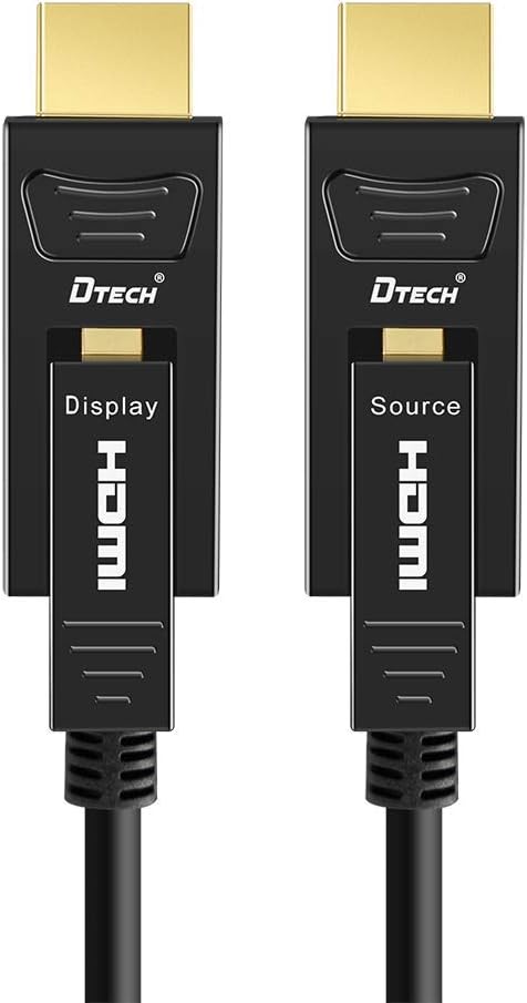 Fiber Optic HDMI Cable 50 Feet 4K 60Hz High Speed T76713