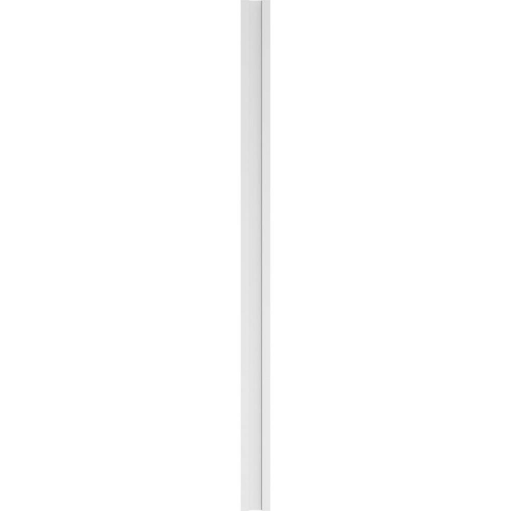 PVC Two Equal Raised Panel Pilaster with Capital and Base (Pair) S913