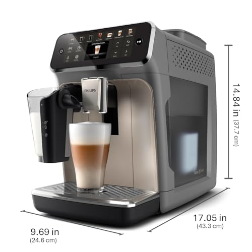 Fully Automatic Espresso Machine, Black Chrome H123