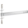 Satin Aluminum Push Pad Surface Vertical Rod Panic Exit Device J78546