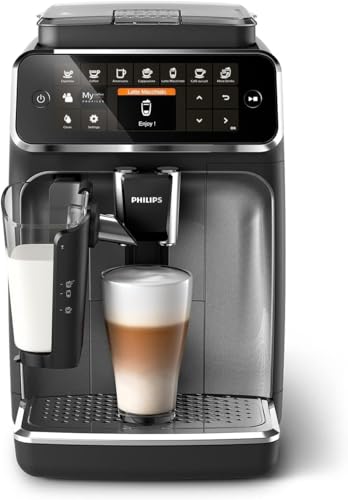 Fully Automatic Espresso Machine, Black Chrome H123