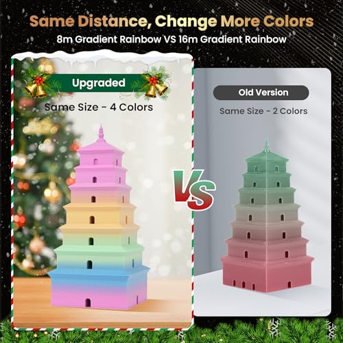 Silk Rainbow PLA+ 3D Printer Filament, Multicolor, 1kg E19126