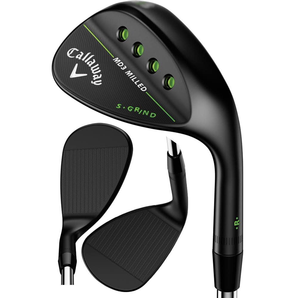 Black Milled Wedge Y614418