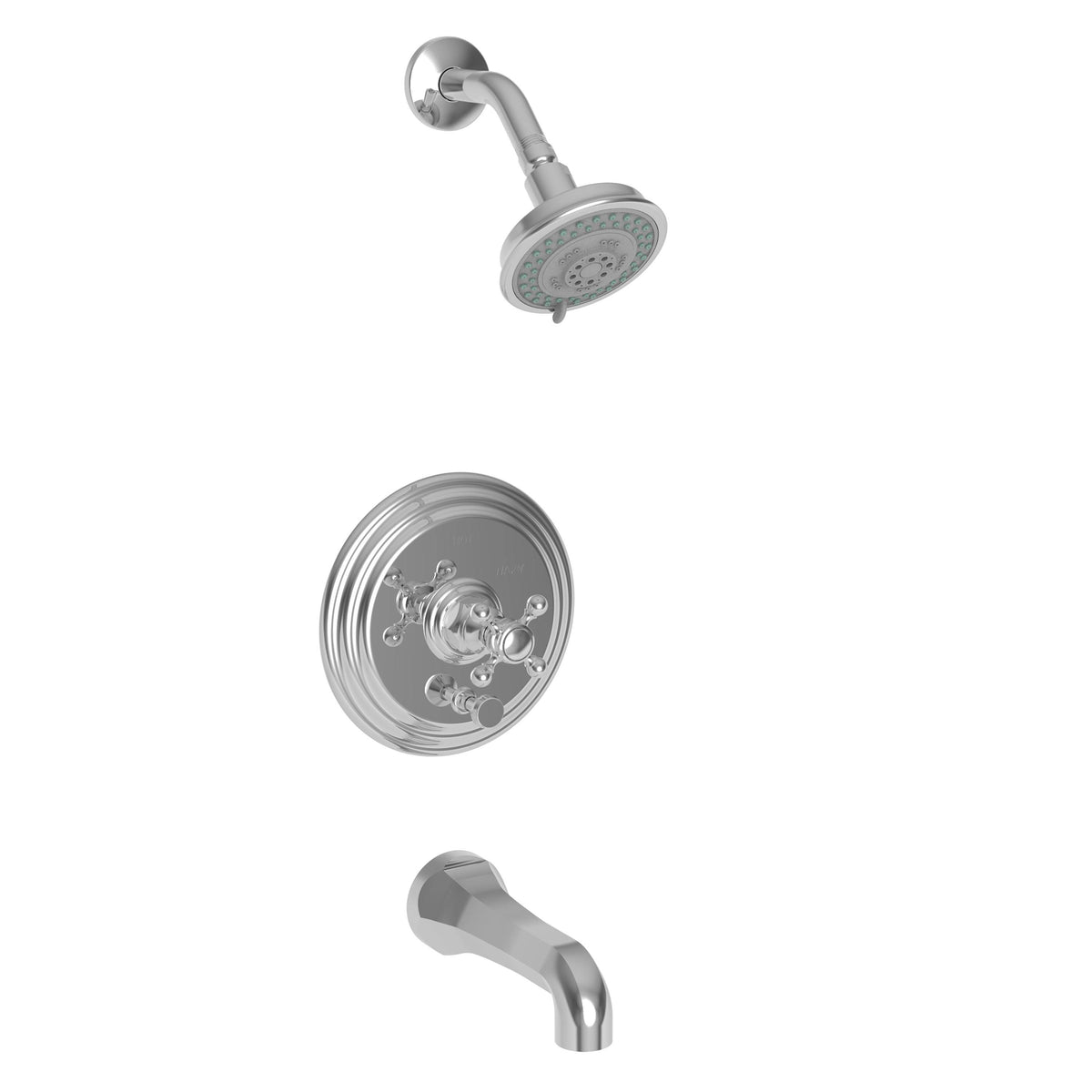 Polished Chrome Trim Balanced Pressure Tub/Shower Set C879454