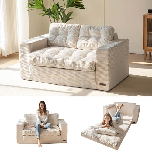 Dark Grey Convertible Sofa Bed A513