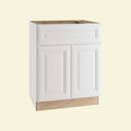 27 x 34.5 x 21 in. Plywood Vanity Sink Base Cabinet H79461