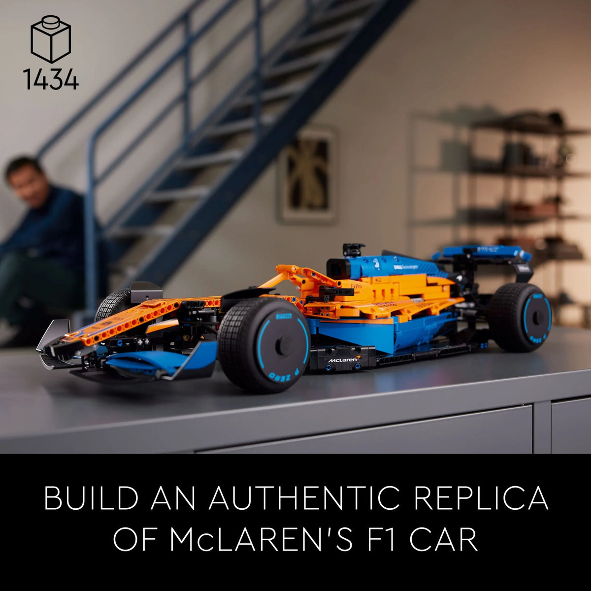 Technic McLaren Formula 1 Race Car Model Building Kit B4295
